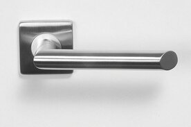 rvs deurkruk vierkante rozet