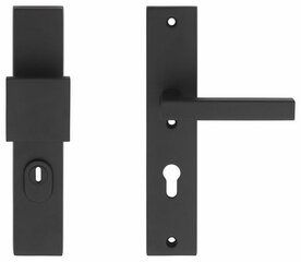 Veiligheidsbeslag Eris zwart recht