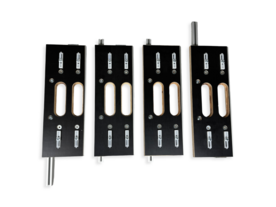 Freesmal 4 delig VS19 scharnier op strip 250cm