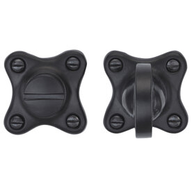 TOILETGARNITUUR CLYDE MAT ZWART