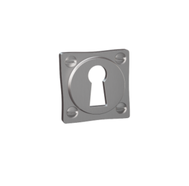 TOILETGARNITUUR BARI MAT NIKKEL