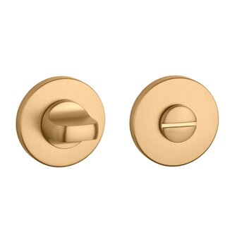 Toiletgarnituur rond 52X7mm Goud satijn