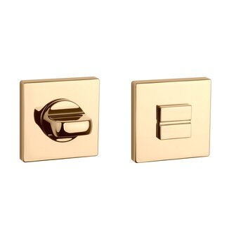 Toiletgarnituur vierkant 52X52X7mm Goud