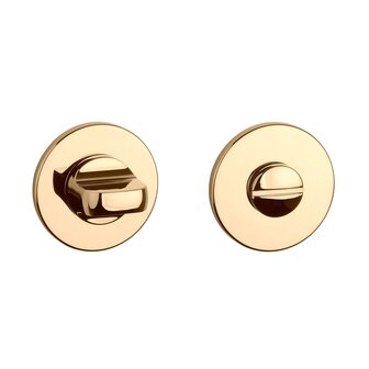 Toiletgarnituur rond 52X5mm Goud