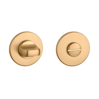 Toiletgarnituur rond 52X5mm Goud satijn