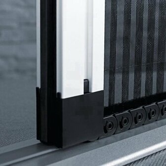 Hamstra Plise hordeur Alure antraciet 96cm mdetail