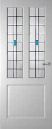 Weekamp deuren - LivingDoors Glas in lood 3