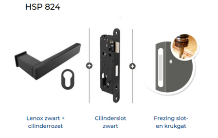 Hang en sluitwerkpakket 824