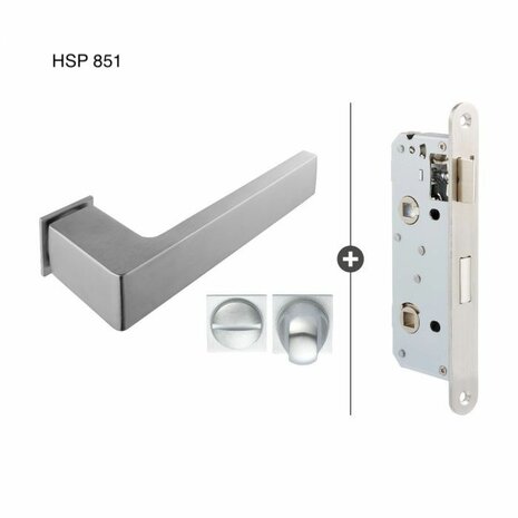 Skantrae SSL 4003 Blank glas (roede 25mm) Draaideur Stomp