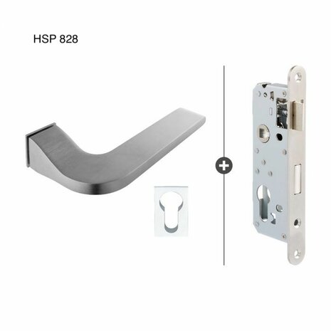 Skantrae SSL 4003 Rookglas (roede 25mm) Draaideur Stomp