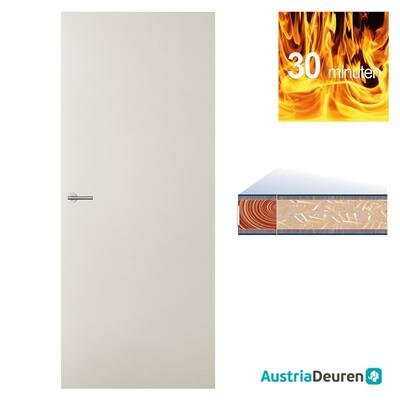 Stompe boarddeur dicht 30 minuten brandvertragend