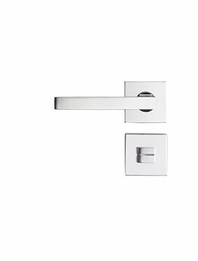 Krukset Square Silver + toiletgarnituur Svedex