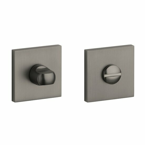 Aprile Comfort WC garnituur 53x53x7mm titanium
