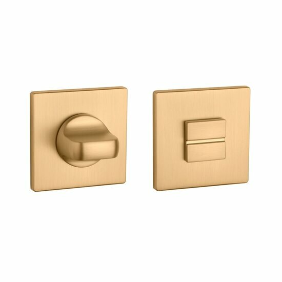 Aprile Prestige WC garnituur 52x52x5mm mat goud