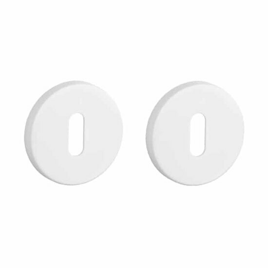 Aprile Comfort sleutelrozetten &Oslash;53x7mm wit