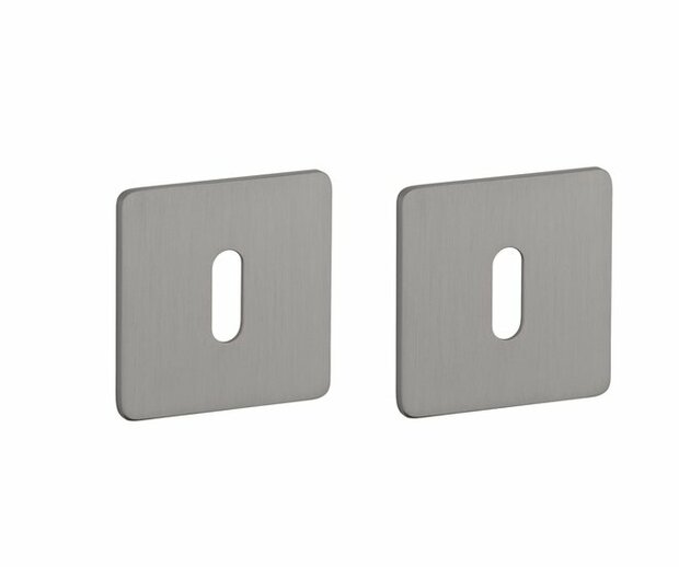 Sleutelplaatjes KVADRAT 1710 ultra dun 3mm basalt PVD