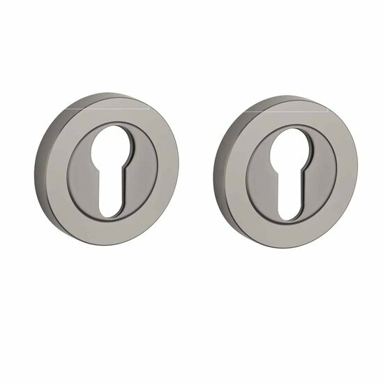 STERK cilinderrozetten 1711 OVAL PRO 8mm Basalt PVD