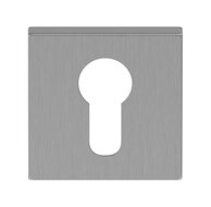 CILINDERROZET QUADRATE REGULAR RVS