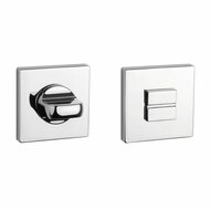 Aprile Premium WC garnituur 52x52x7mm gepolijst Chroom