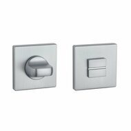 Aprile Premium WC garnituur 52x52x7mm mat Chroom