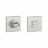 Aprile Prestige WC garnituur 52x52x5mm geborsteld Chroom