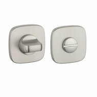 APRILE WC garnituur 52x52x7mm afgerond &ndash; nikkel