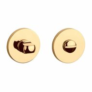 Comfort WC garnituur 7mm &Oslash;53mm goud gepolijst PVD