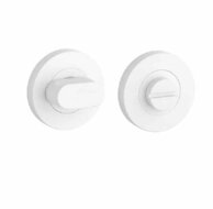 STERK WC-garnituur 1712 OVAL PRO 8mm wit