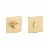 WC garnituur KVADRAT 1712 ultra dun 3mm &ndash; Mat goud
