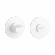 Wit WC-garnituur OVAL 1712 ultra dun 3mm