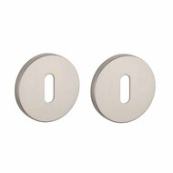 Aprile Comfort sleutelrozetten &Oslash;53x7mm mat nikkel