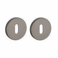 Aprile Comfort sleutelrozetten &Oslash;53x7mm titanium