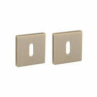 Aprile premium sleutelrozetten antiek messing