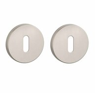 Aprile Premium sleutelrozetten &Oslash;52x7mm mat nikkel