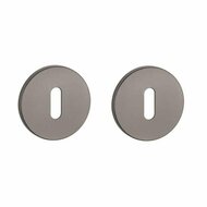 Aprile Prestige sleutelrozetten &Oslash;52x5mm grafiet