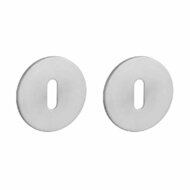 RVS sleutelplaatjes OVAL 1710 ultra dun 3mm