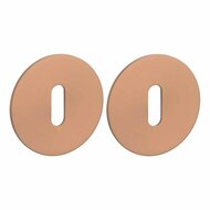 STERK sleutelplaatjes OVAL 1710 ultra dun 3mm &ndash; koper PVD