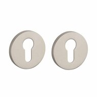 Aprile Comfort cilinderrozetten &Oslash;53x7mm mat nikkel
