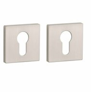 Aprile Premium cilinderrozetten 52x52x7mm mat nikkel