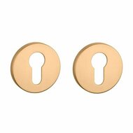 Aprile Premium cilinderrozetten &Oslash;52x7mm mat goud