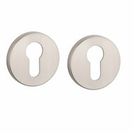 Aprile Premium cilinderrozetten &Oslash;52x7mm mat nikkel