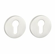 APRILE premium cilinderrozetten &Oslash;52x7mm silver pearl