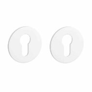 Witte cilinderplaatjes OVAL 1711 ultra dun 3mm