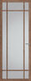 NDB 907 donker eiken blank glas
