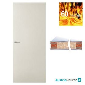 Stompe boarddeur brandvertragend 60-minuten (NEN6069)