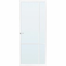 Skantrae SSL 4407 Blank glas (roede 25mm) Draaideur Stomp