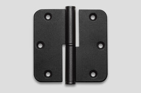 Paumelle scharnier Zwart  89x89 mm