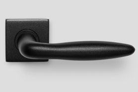 Design 200 Zwart Vierkant