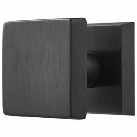 Voordeurknop Aken ZWART