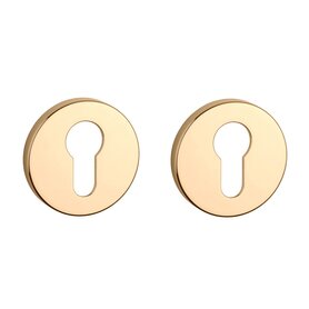 Clinder rozet rond 52X7mm Goud